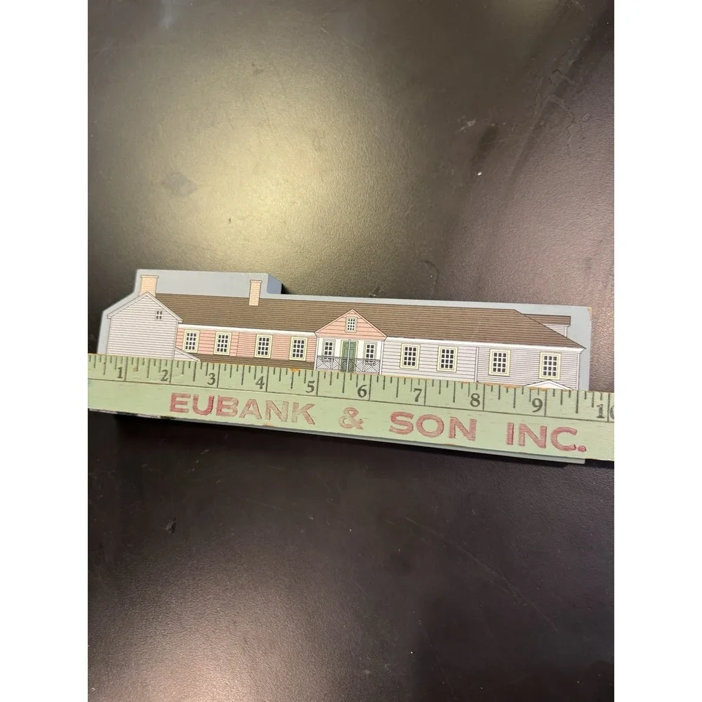 Hometowne Collectibles Shriver Homestead Union Mills MD Shelf Sitter 1995 Signed